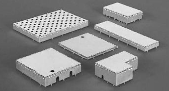 A variety of stock sizes and shapes solder to PC boards A variety of stock sizes and shapes